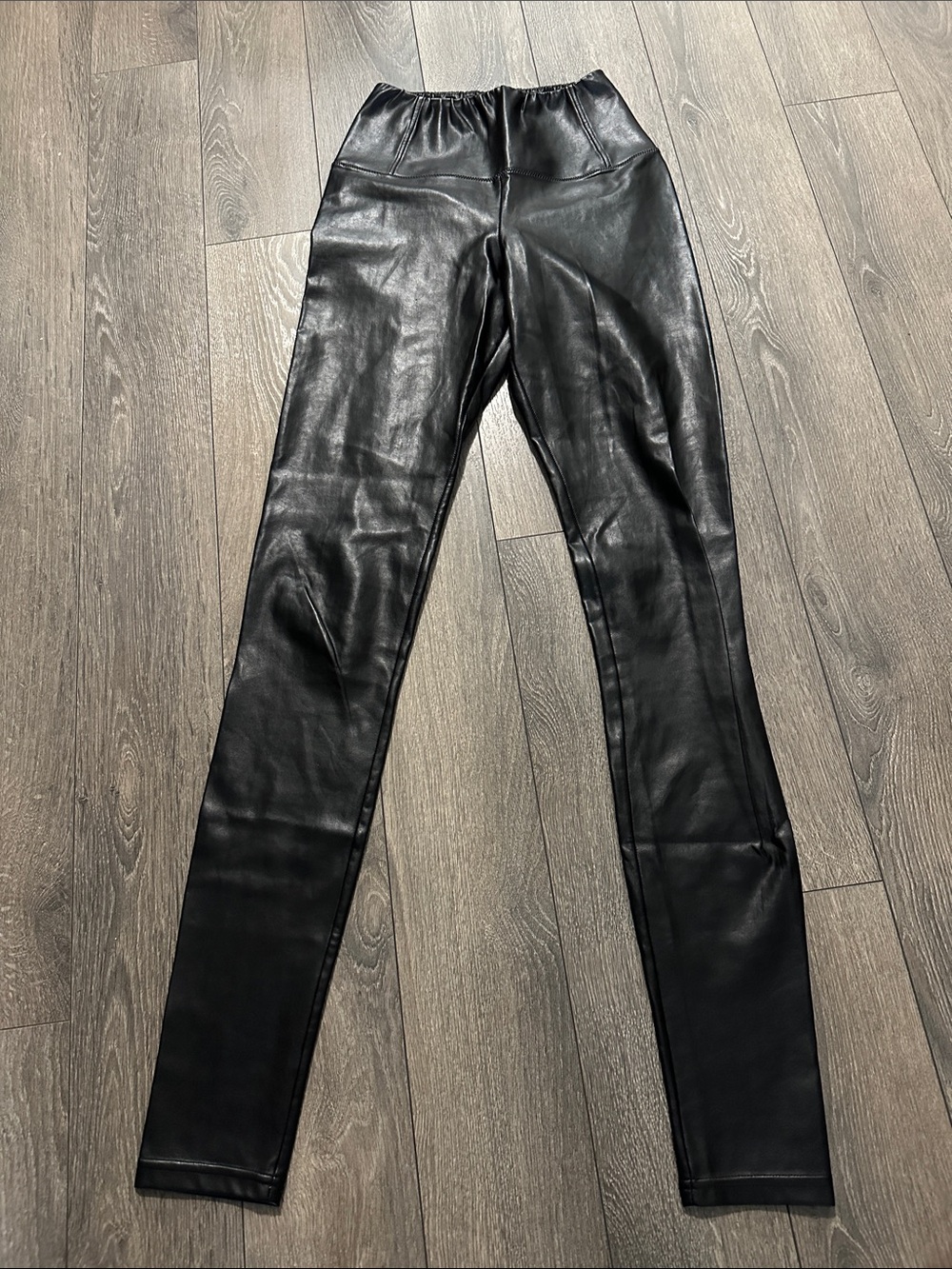 Wilfred Black Leather Pants